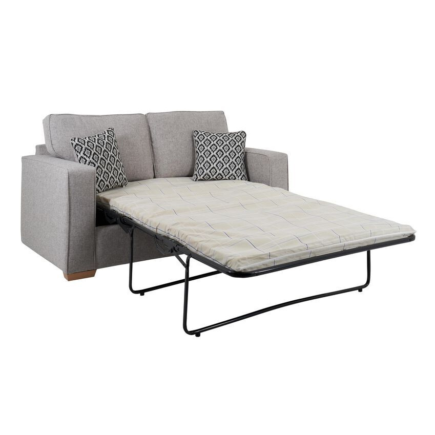ScS Living Grey Fabric Lynton 2 Seater Deluxe Sofa Bed by SCS
