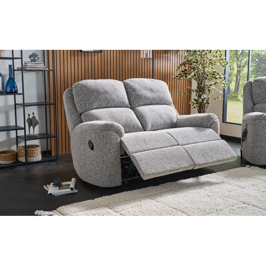 Celebrity Cambridge Fabric 2 Seater Manual Recliner Sofa by SCS