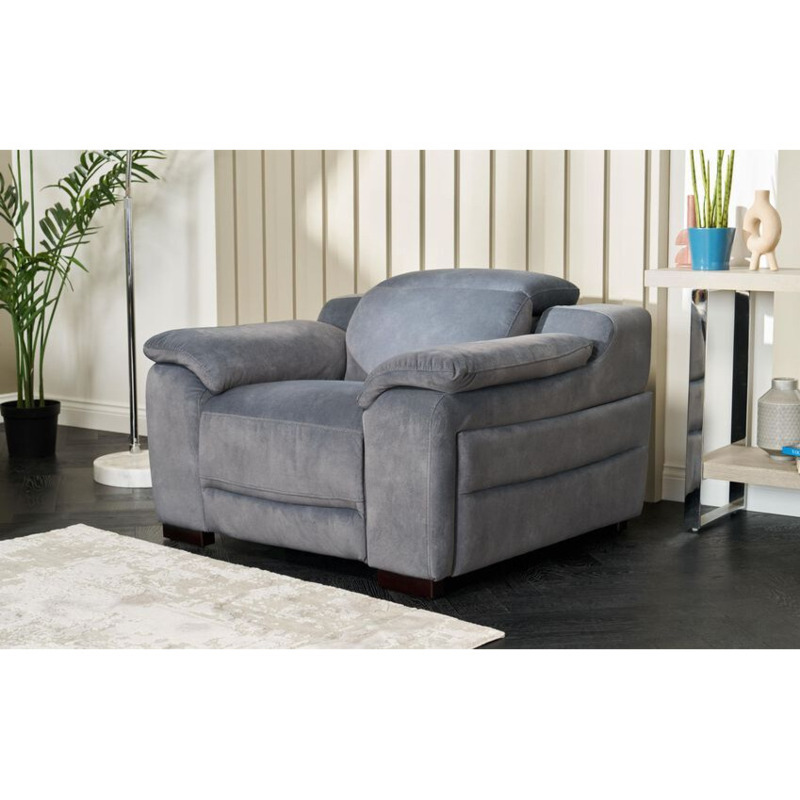 LaZBoy Fabric Austin Standard Chair with Manual Head Tilt by SCS