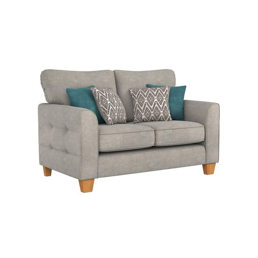 ScS Living Grey Haze Fabric 2 Seater Sofa by SCS