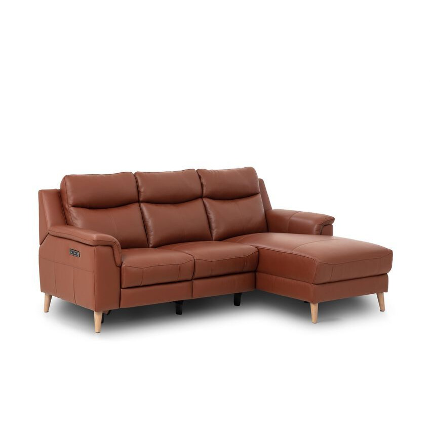ScS Living Brodie Large 3 Seater Power Recliner Sofa with RHF Chaise by
