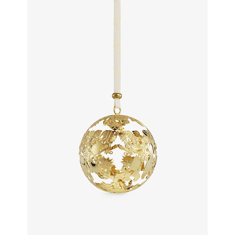 Christofle Christmas 2024 silver ornament 7.5cm by Selfridges