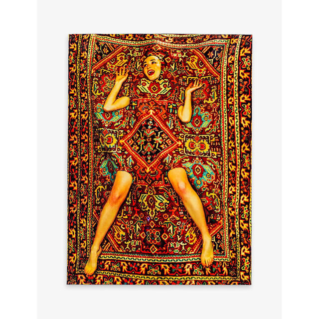 Seletti Wears Toiletpaper Lady On Carpet Woven Rug 194cm x 280cm by ...