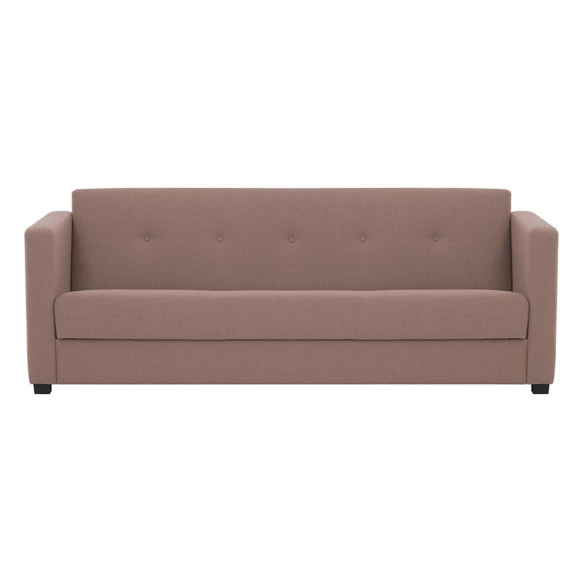 Tibor Click Clack Sofa Bed with Storage, pastel pink by SLF24