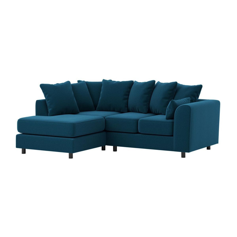 Dillon Left Hand Corner Sofa, blue by SLF24