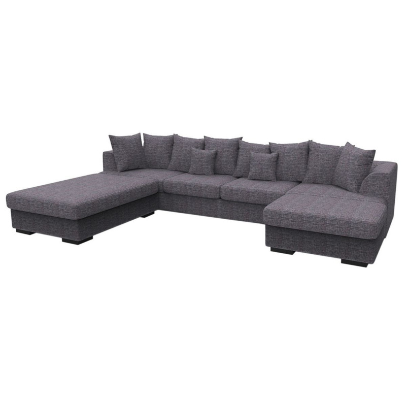 Belle Left Hand Corner Sofa, dark grey by SLF24