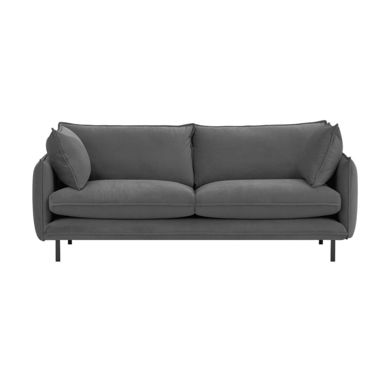 Nimbus 3 Seater Sofa, dark grey by SLF24