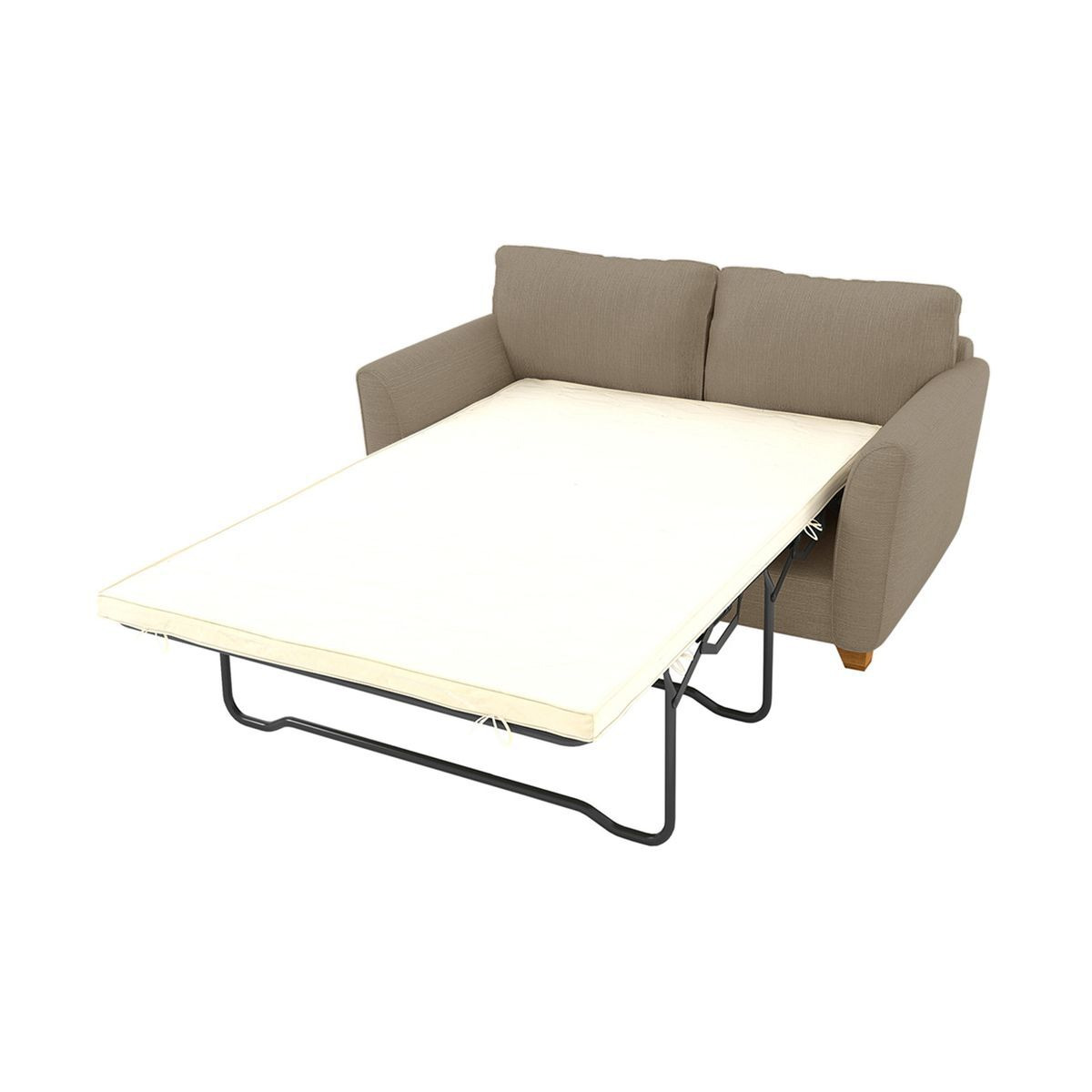 Zeus 2 Seater Sofa Bed, beige by SLF24
