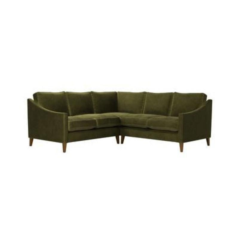 Iggy Small Corner Sofa in Meadow Smart Velvet by