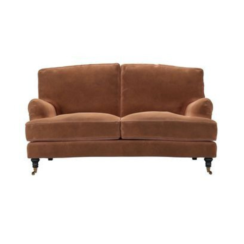 Bluebell 2 Seat Sofa in Cinnamon Smart Velvet by