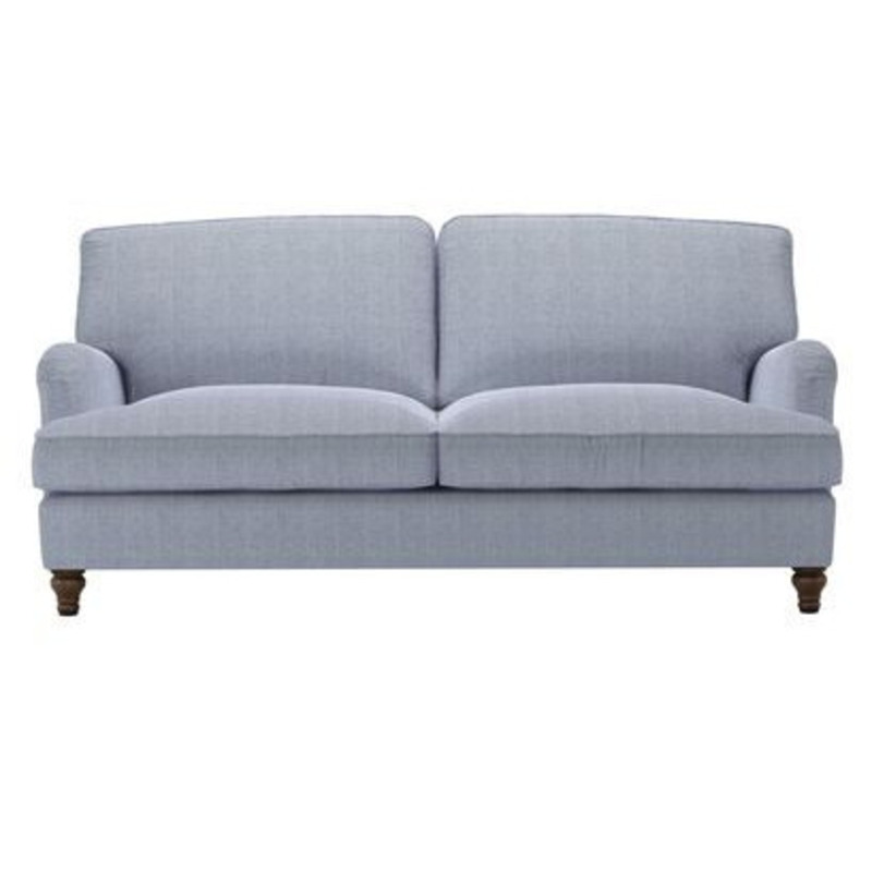 Bluebell 3 Seat Sofa Bed in Uniform House Herringbone Weave