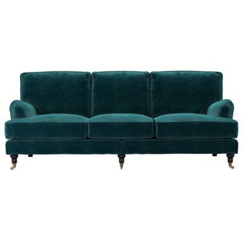 Bluebell 4 Seat Sofa in Jade Smart Velvet by