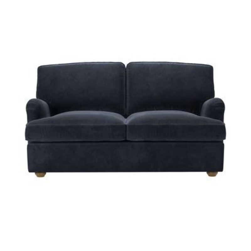 Bluebell 2 Seat Sofabed in Mercury Cashmere Velvet by sofa