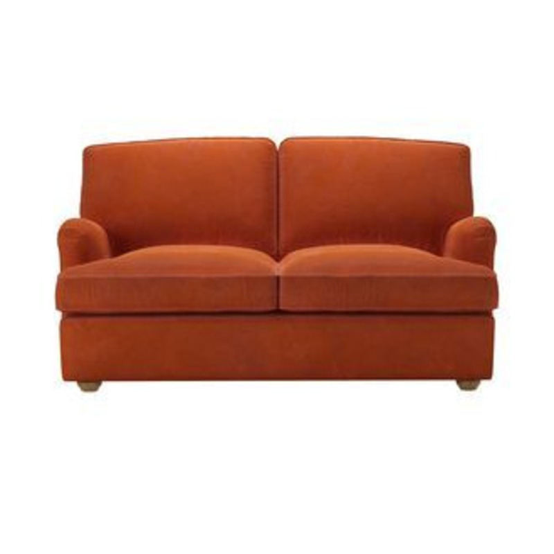 Bluebell 2 Seat Sofa bed in Moroccan Spice Smart Velvet by