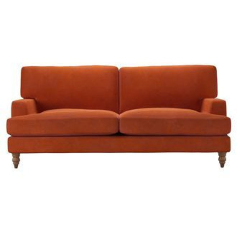 Isla 3 Seat Sofa in Moroccan Spice Smart Velvet by
