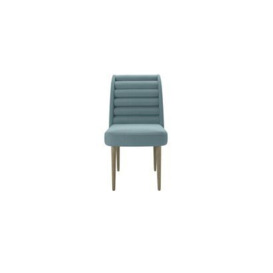 Lola Dining Chair in Lagoon Brushed Linen Cotton - sofa.com