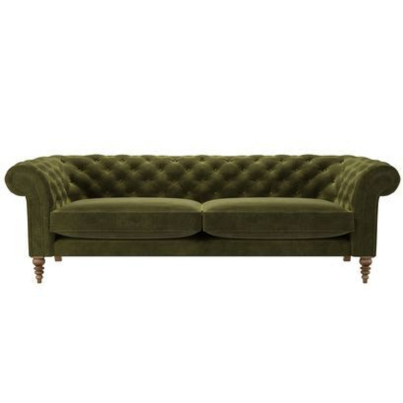 Oscar 4 Seat Sofa in Meadow Smart Velvet by