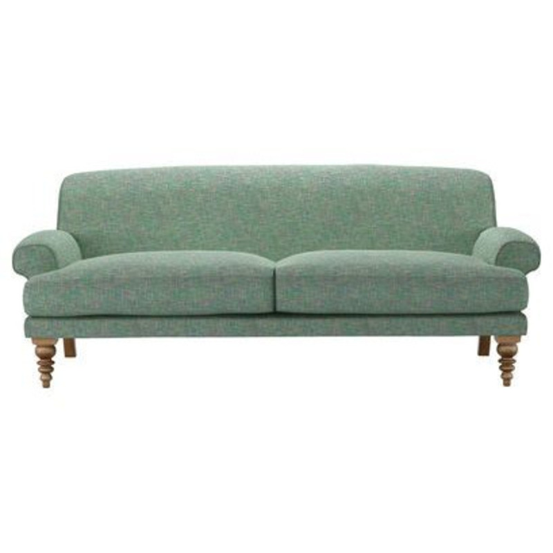 Saturday 3 Seat Sofa (breaks down) in Waterlily Impressionist Tweed