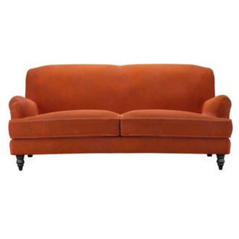 Snowdrop 3 Seat Sofa in Moroccan Spice Smart Velvet by sofa
