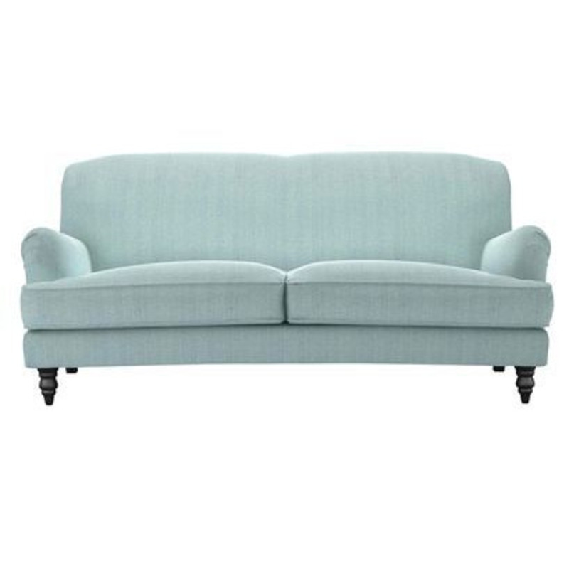 Snowdrop 3 Seat Sofa (breaks down) in Coastal House Herringbone Weave