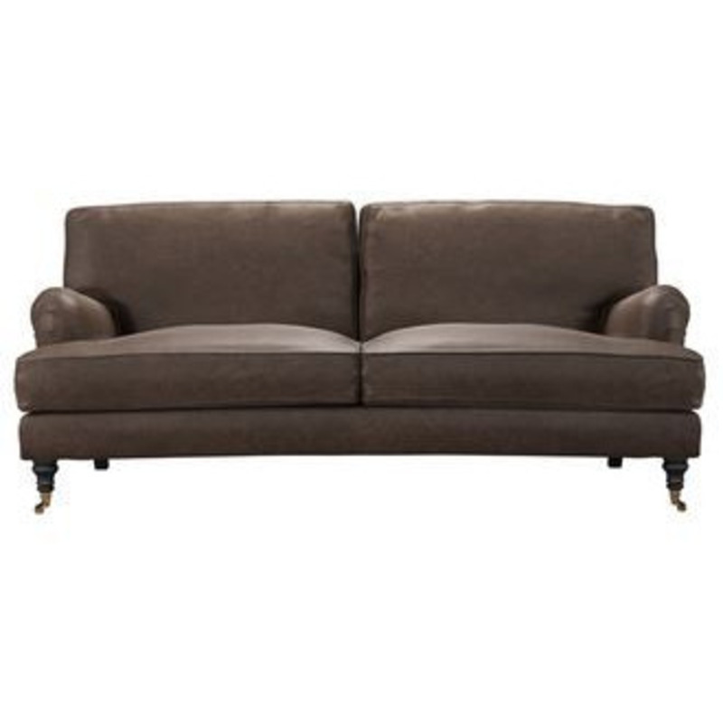 Bluebell 3 Seat Sofa (breaks down) in Walnut Antique Leather