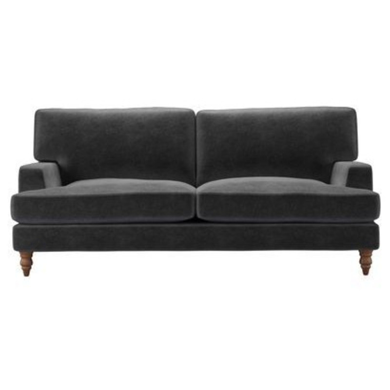 Perfectly Pristine Isla 3 Seat Sofa in Armour Smart Velvet