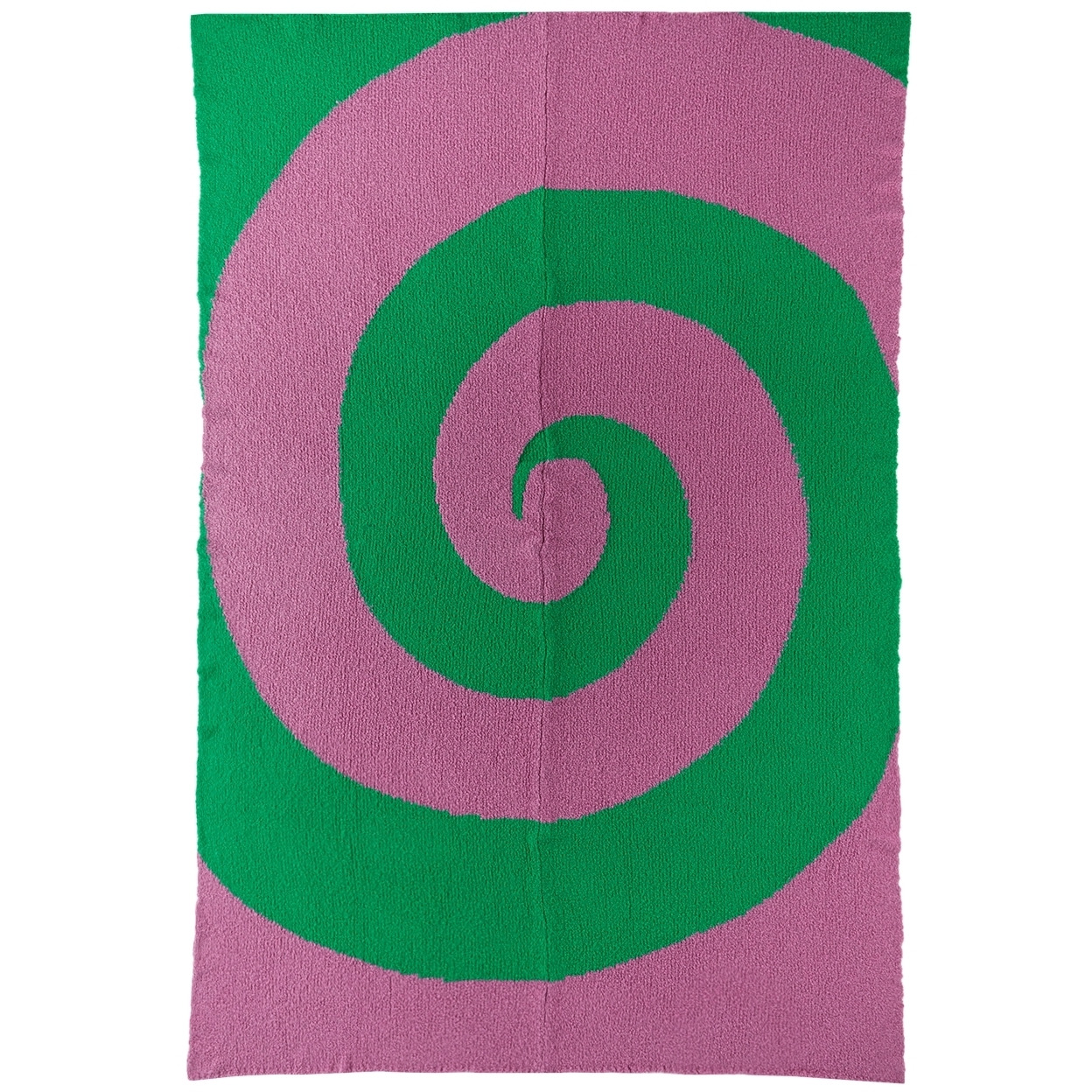The Elder Statesman Green & Pink Swirl Blanket by SSENSE