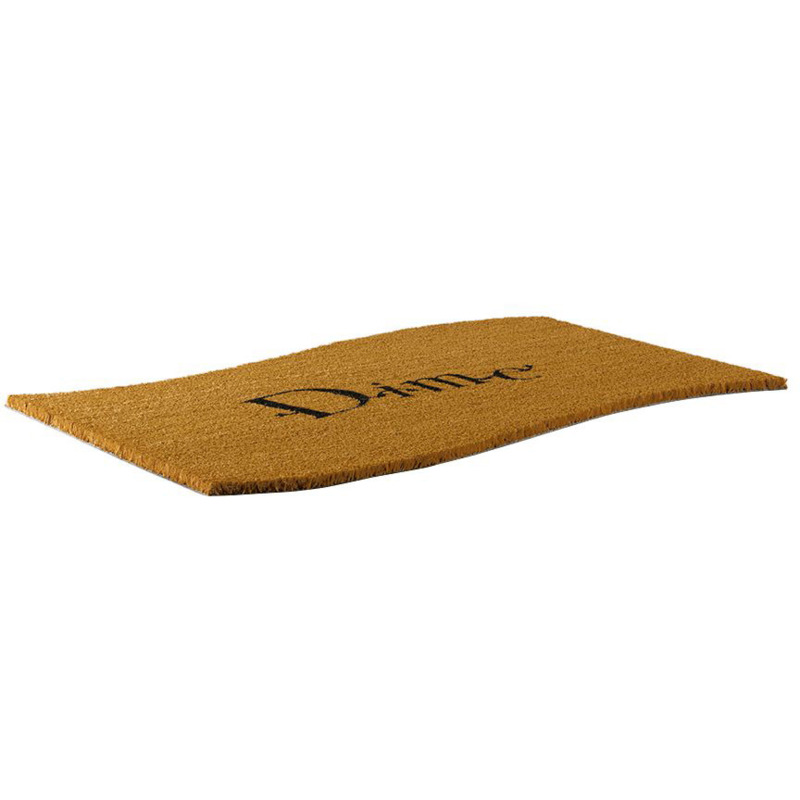 Dime Brown Dime Friends Welcome Mat by SSENSE | ufurnish.com