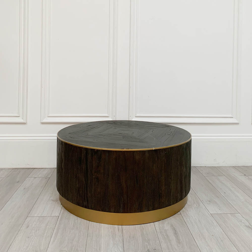 Clearance Rowland Round Coffee Table by Sweetpea & Willow | ufurnish.com