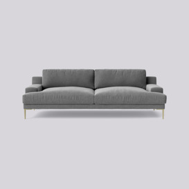 Swoon - Almera - Three-Seater Sofa - Grey - Smart Wool