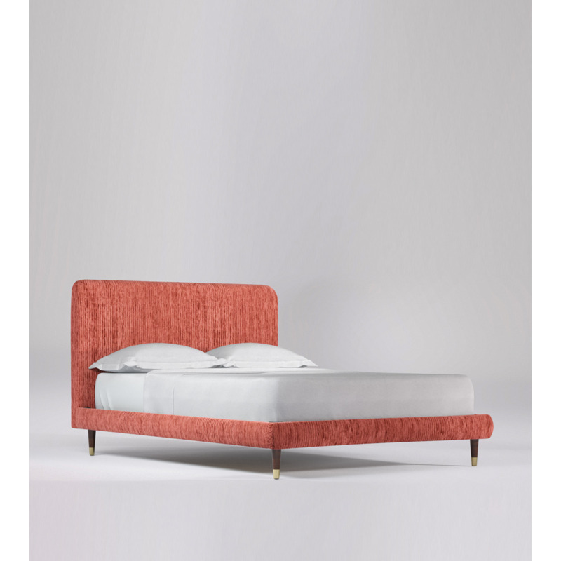 Swoon Brockham Bed Orange Cord by Swoon