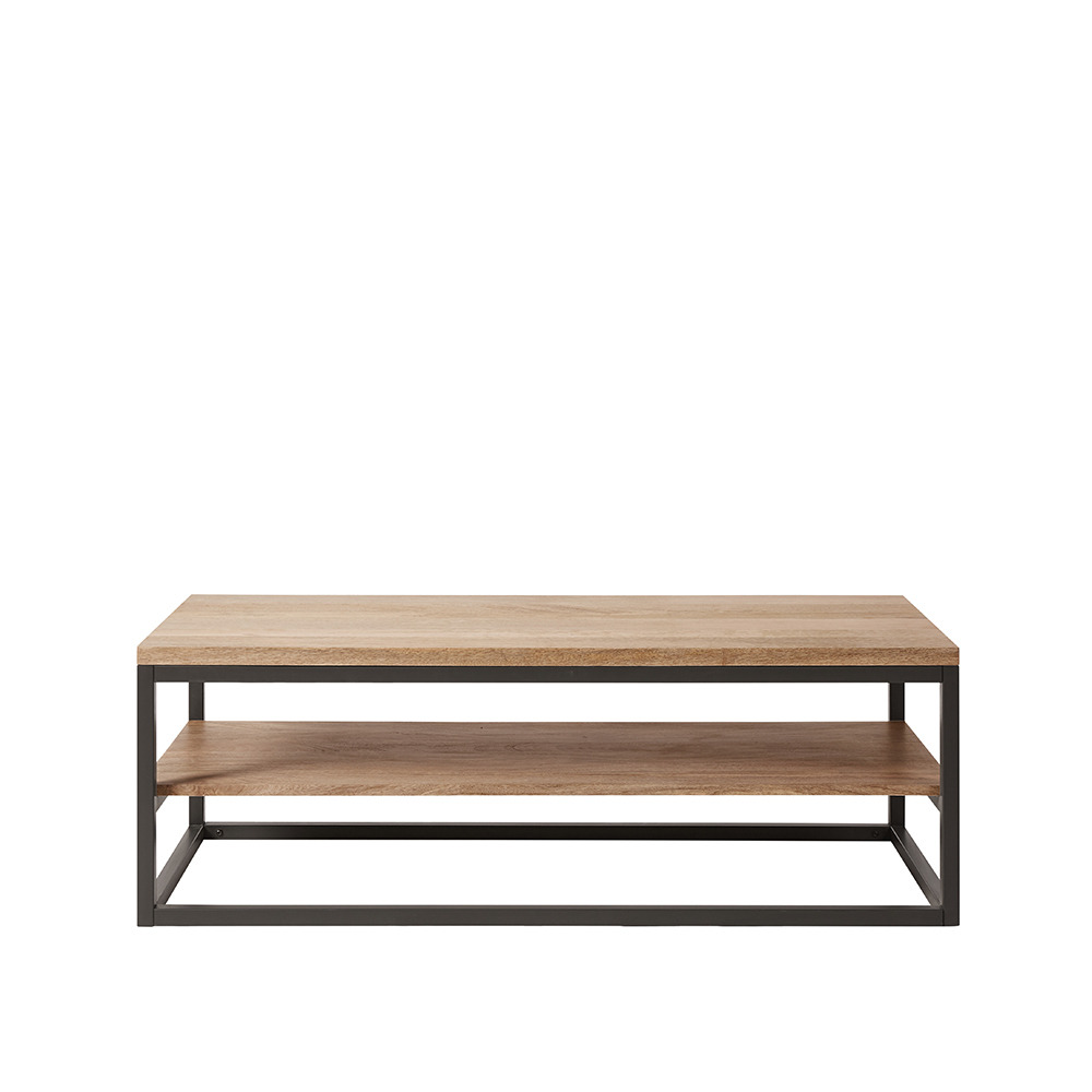 Swoon Brody TV Stand Industrial Style Grey Mango Wood by