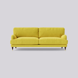 Swoon - Charlbury - Three-Seater Sofa - Yellow - Easy Velvet