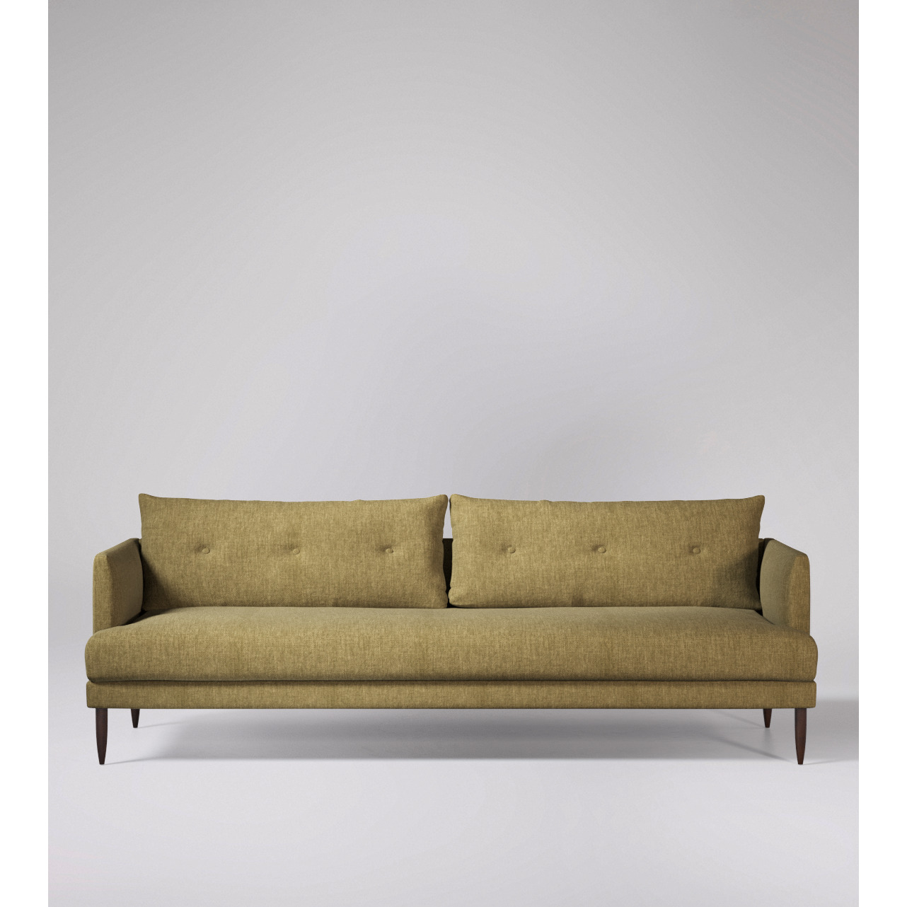 Swoon Kalmar ThreeSeater Sofa Beige House Weave by Swoon