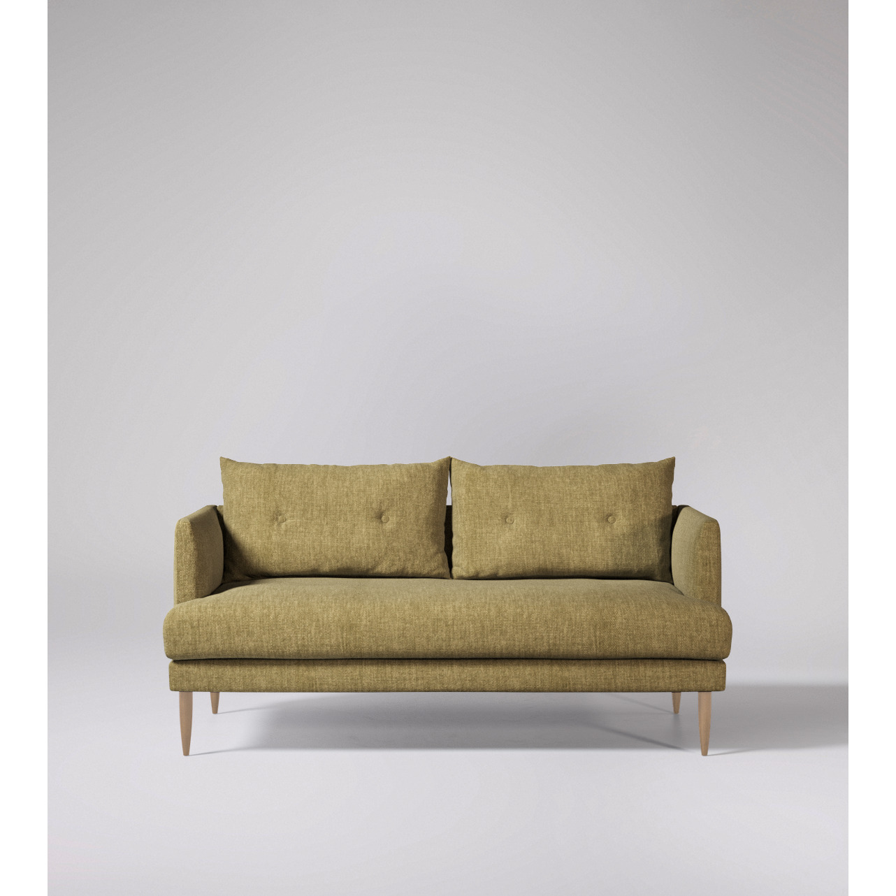 Swoon Kalmar TwoSeater Sofa Beige House Weave by Swoon
