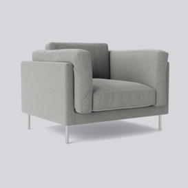 Swoon - Munich - Armchair - Grey - House Weave