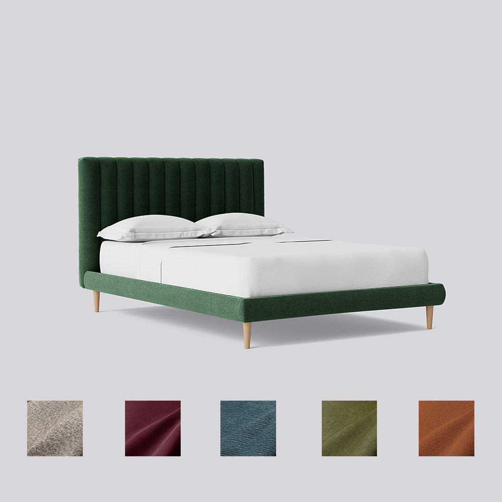 Swoon - Porlock - Bed - Green - Smart Wool