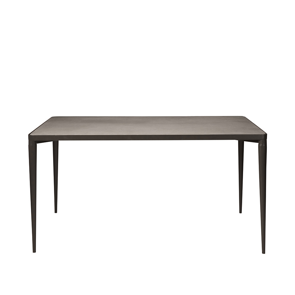 Swoon - Reva - Medium Dining Table - Industrial Style - Black - Concrete