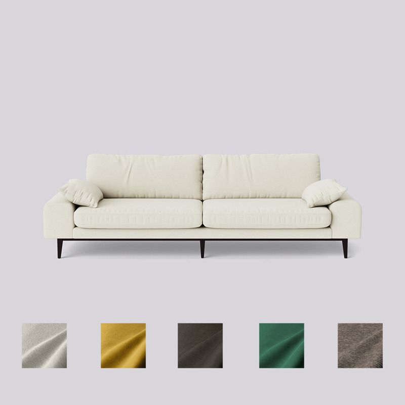 Swoon Tulum FourSeater Sofa White by Swoon