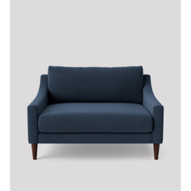 Swoon - Turin - Love Seat - Dark Blue - Smart Wool