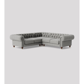 Swoon - Winston - Five-Seater Corner Sofa - Grey - House Weave