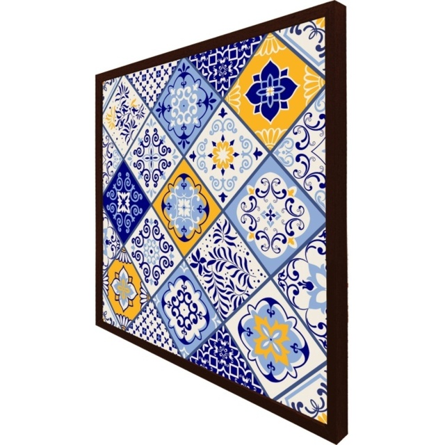 Turkish Style Frame Turkish Style Azulejos Tiles (Picture Frame) Brown - Xs by Tesco ...