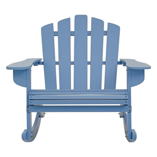 Interiors By Premier Blue Rocking Chair, Water-Resistance Rocking ...