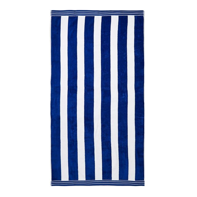 ALLURE Jumbo Striped Beach Towel – 100x180cm, 100% Cotton, 420GSM, Luxury