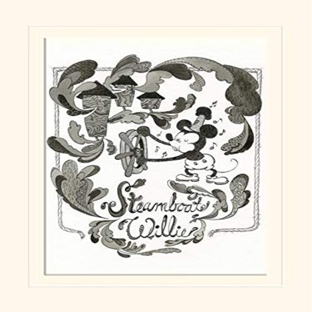 steamboat willie mickey mouse wall art prints for... Lx - Mickey Mouse (Steamboat Willie - Steam) - Poster / Prints by Tesco ...