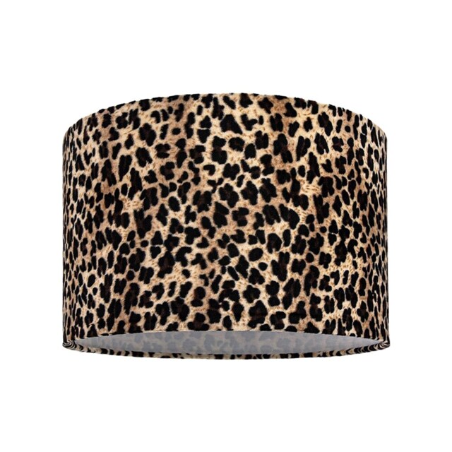 Modern and Distinctive Leopard Print Table-Pendant Lamp Shade in Soft ...