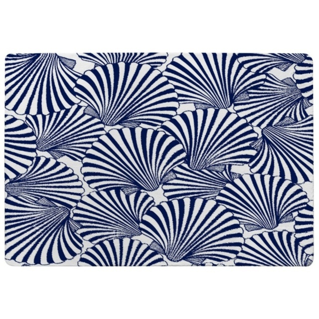 Striped Sea Shells (Rug) Blue - Xl: 160X230Cm by Tesco - Marketplace ...