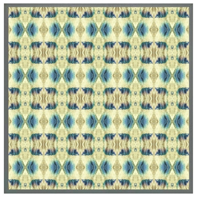 Psychedelic Geometric Pattern (Picutre Frame) Grey - Xs by Tesco ...