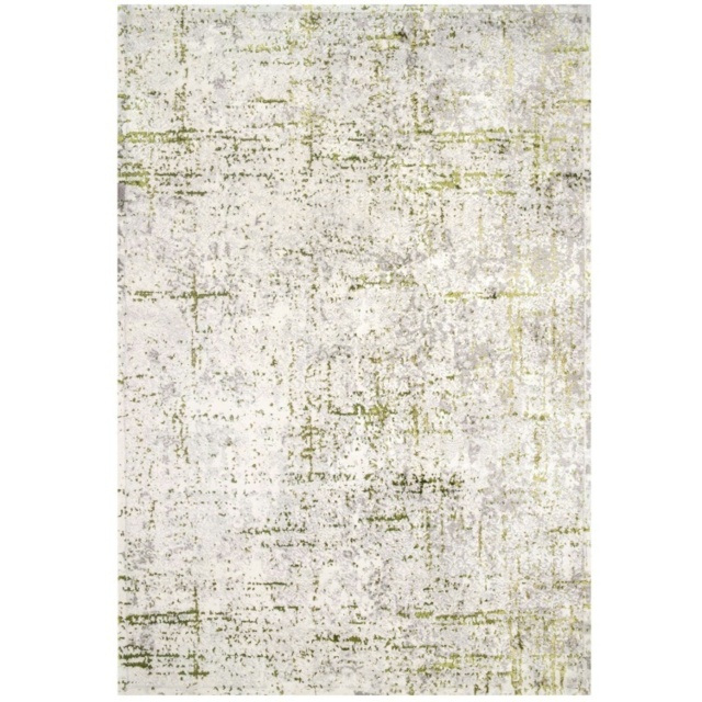 Kukoon Olive Green Grey Distressed Tweed Embossed Rug 160Cm X 230Cm by ...