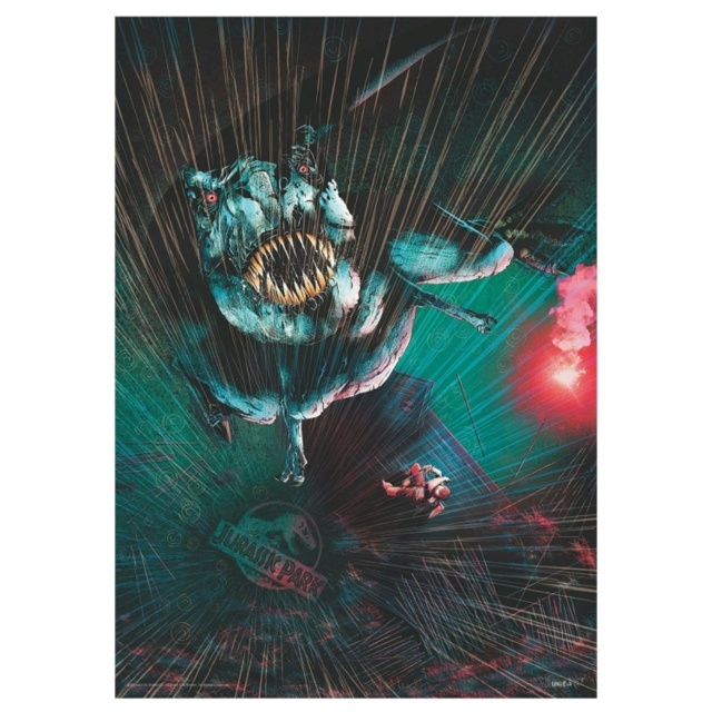 Jurassic Park Limited Edition Art Print by Tesco - Marketplace ...